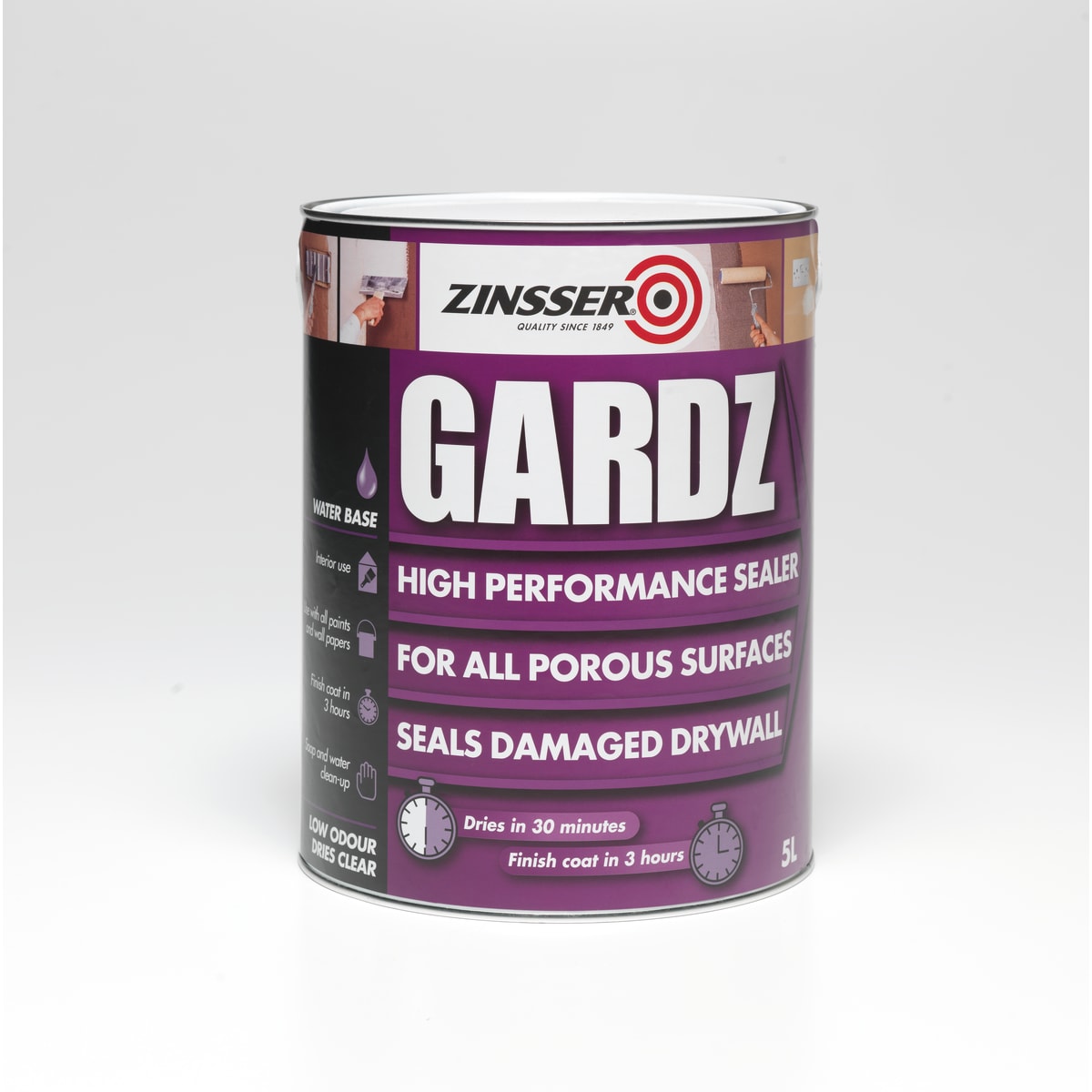 Image of Zinsser Gardz High Performance Sealer 1 Litre Clear