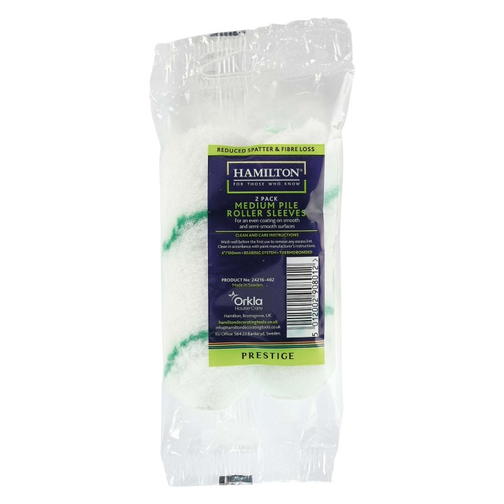 Product image for Hamilton Prestige Roller Sleeve Med Mini 4 2 Pack