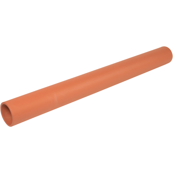 Product image for Hepworth Supersleve Housedrain Pipe Plain Ended 100mm X 1.6mtr
