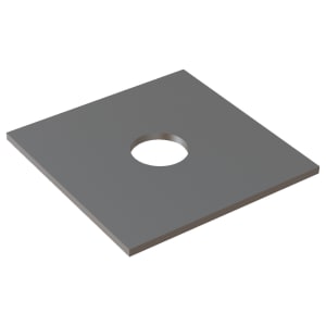 Product image for Square Plate Washer M12 50 x 50mm - Pack of 100