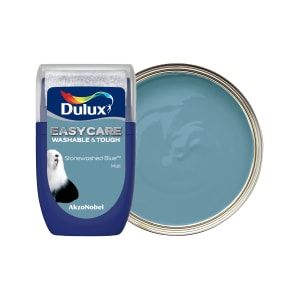 Product image for Dulux Easycare Washable & Tough Paint Tester Pot - Stonewashed Blue - 30ml