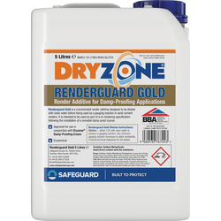Product image for Dryzone Renderguard Gold - 5L