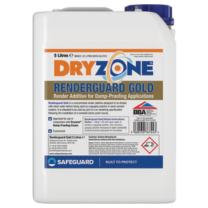 Product image for Dryzone Renderguard Gold - 5L