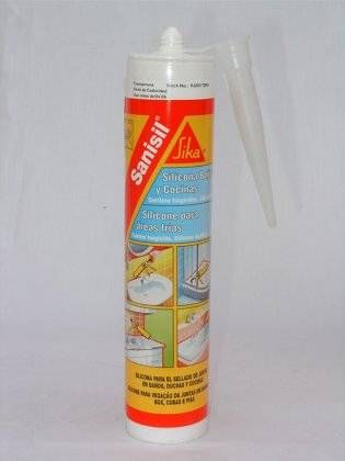 Product image for Sika Sanisil White 300ml