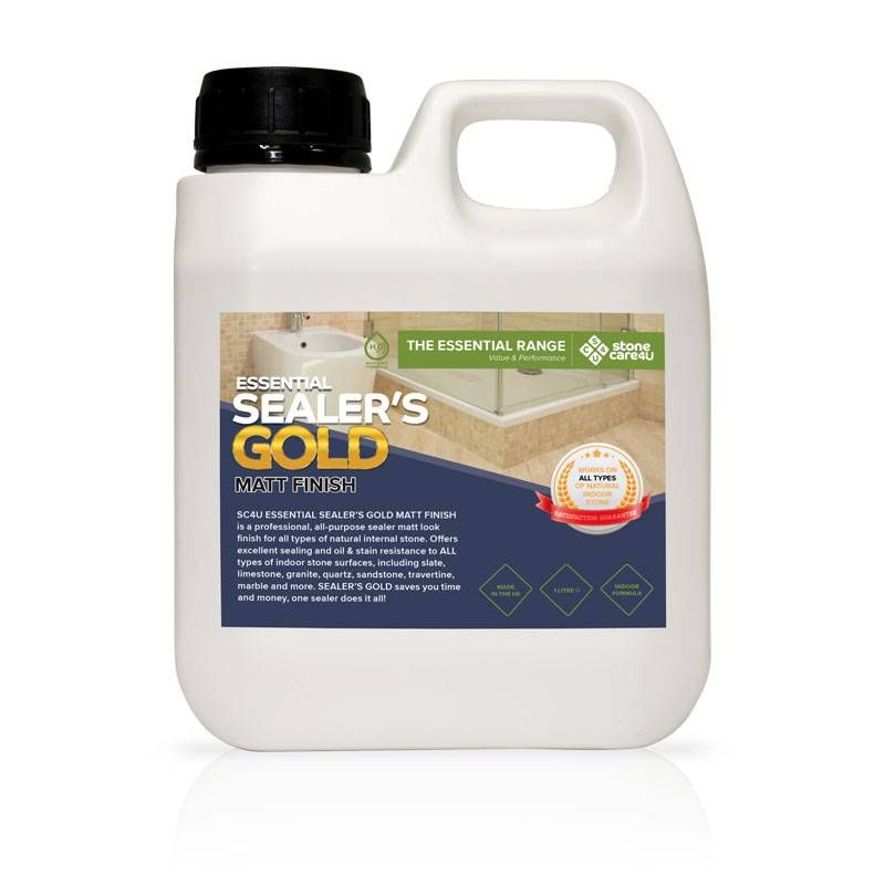 Product image for Essential Sealer's Gold Matt Finish 1L