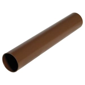 Image of FloPlast 50mm Brown MiniFlo Downpipe - 2m