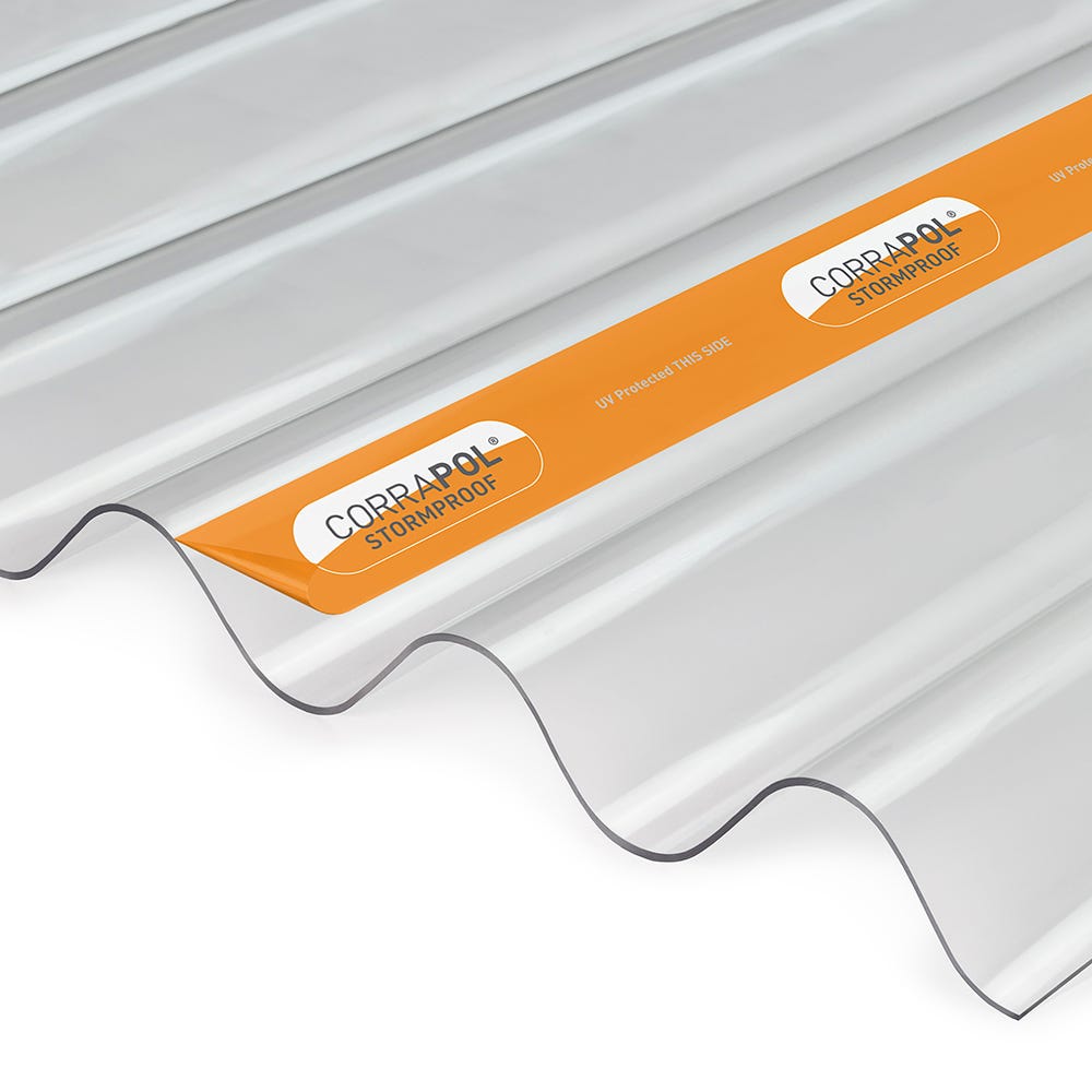 Image of Corrapol Stormroof High Profile Sheet 950mm X 2500mm (2.375m2) - AC804
