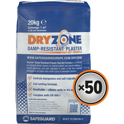 Product image for Dryzone Fast Set Renovation Plaster 20kg