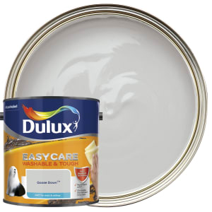 Product image for Dulux Easycare Goose down Matt Emulsion paint, 2.5L