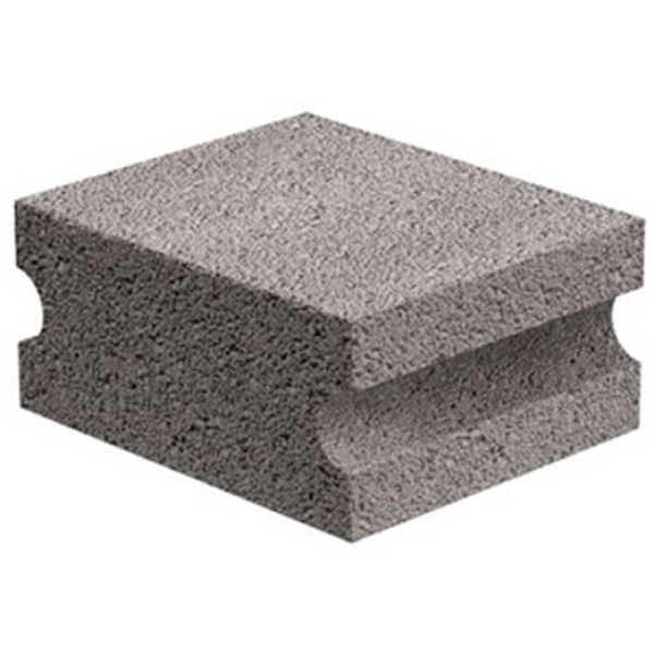 Image of Interfuse 140mm Solid Dense Concrete Block 7N