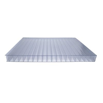 Product image for 25mm Clear Multiwall Polycarbonate Sheet - 4000 x 1600mm