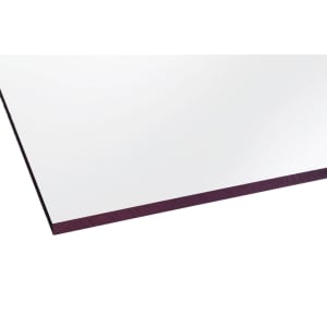 Product image for Marlon Fsx 6mm Solid Polycarbonate Clear Sheet 1000 x 1000mm