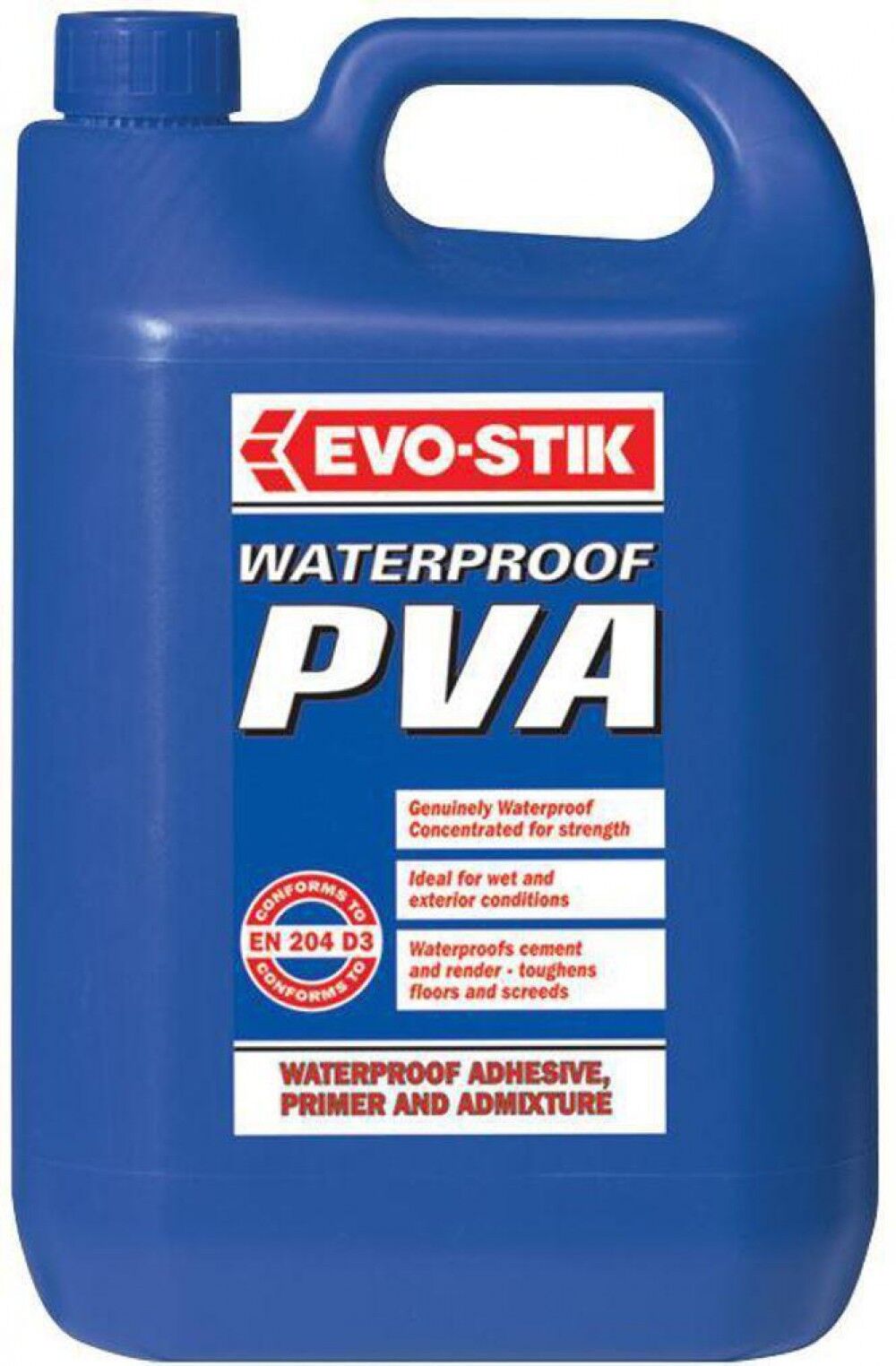 Product image for EVO-STIK Waterproof PVA 5ltr