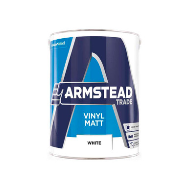 Image of Armstead Vinyl Matt White 5L