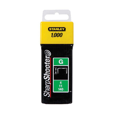 Product image for Stanley 8mm Heavy Duty Staples Pack Of 1000 STA1TRA705T