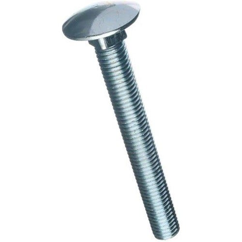 Product image for Cup Square Carriage Bolt & Nut BZP M12x75mm
