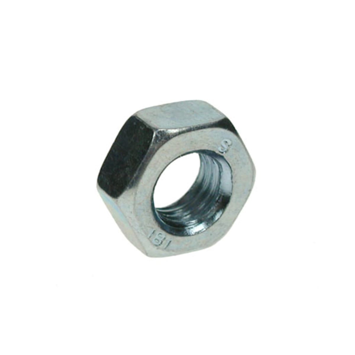Image of Hexagon Nut Steel 17mm W Galvanised