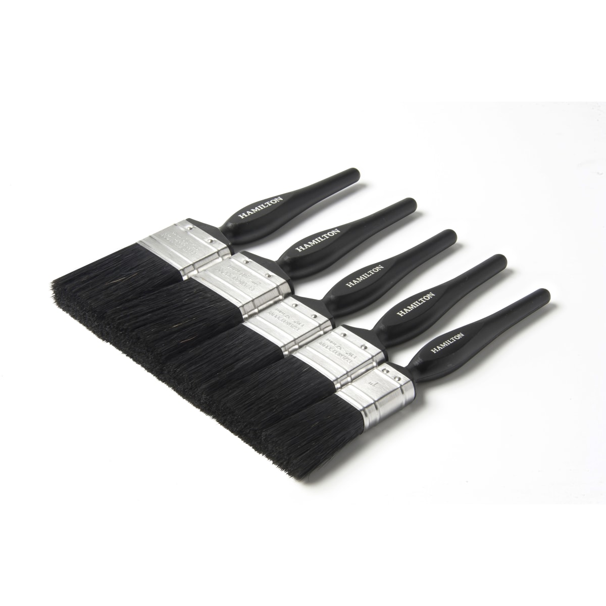 Product image for Hamilton Performance Plastic Handle Brush Pack Of 5