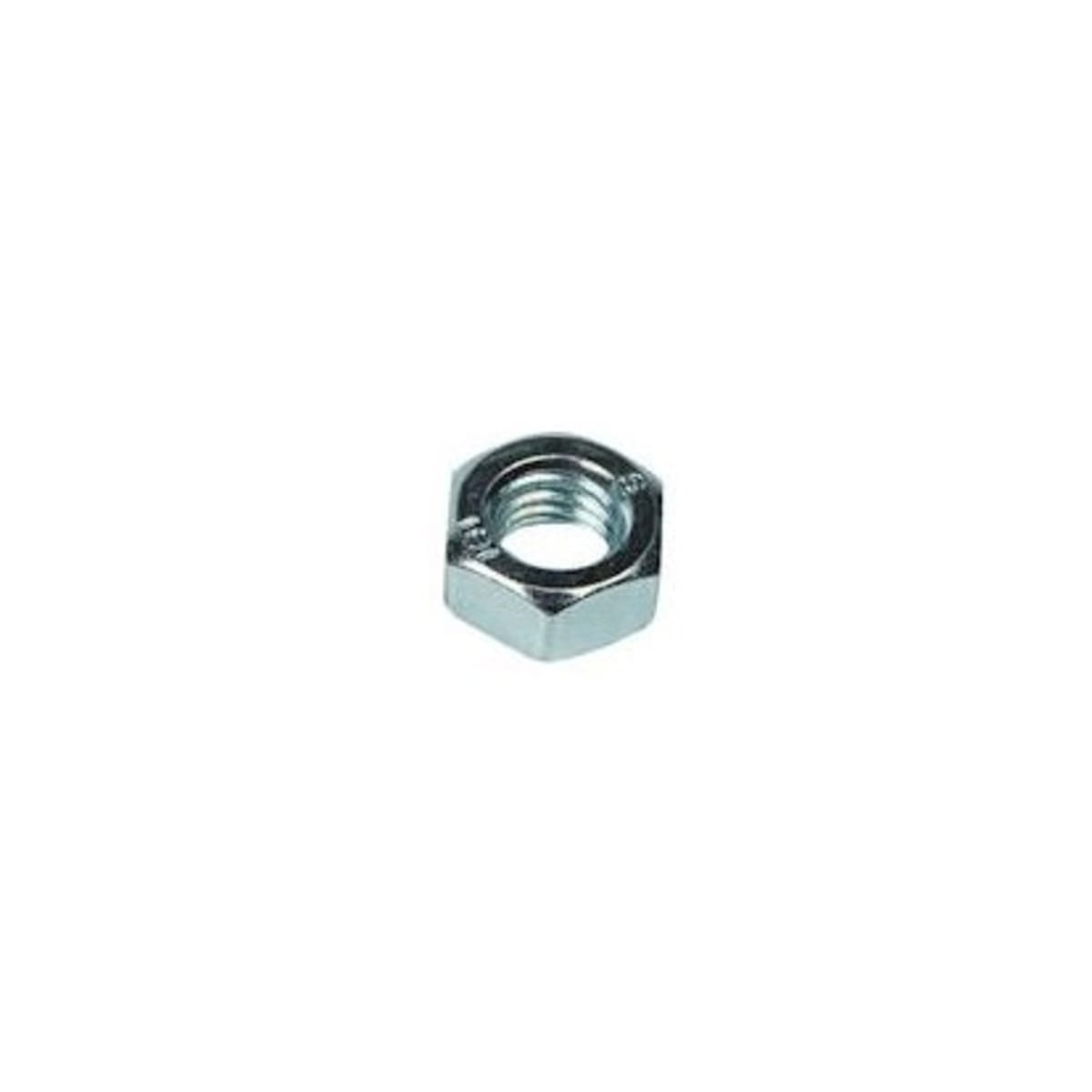 Image of M16 Steel Full Hexagon Nut Bright Zinc Plated Pack Of 100