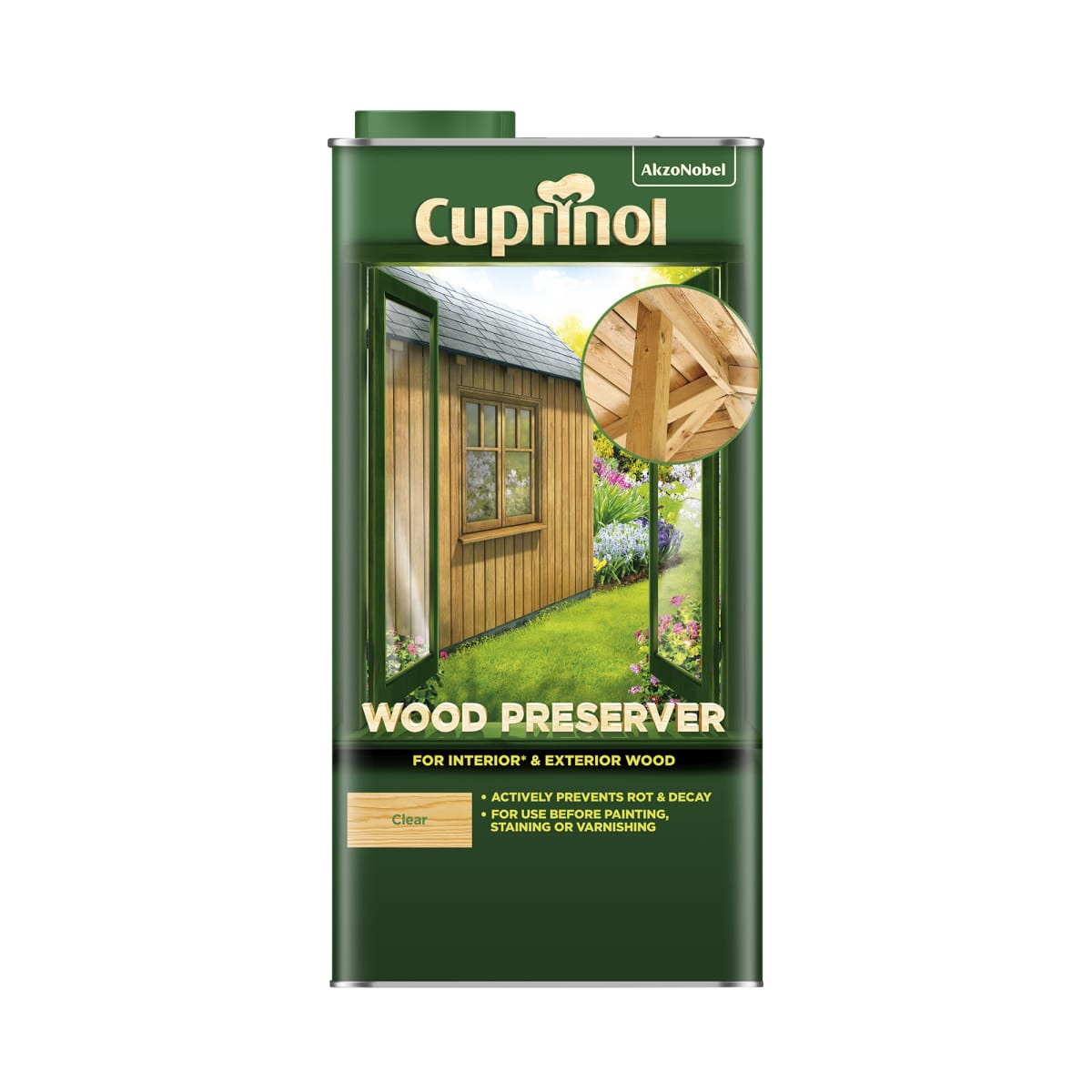 Product image for Cuprinol CX Wood Preserver 5L Clear