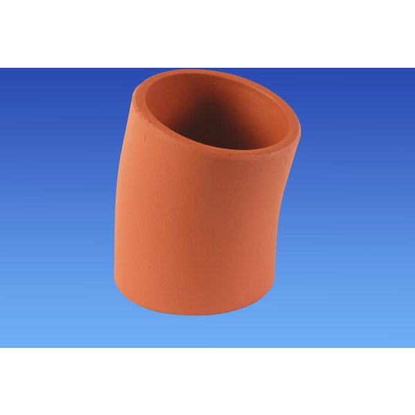 Image of Hepworth Supersleve 15° Bend Plain Ended 150mm