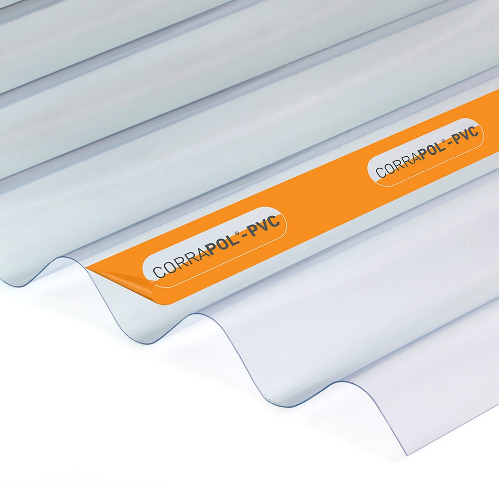 Product image for 950mm X 1000mm Corrapol-pvc DIY Grade Sheet