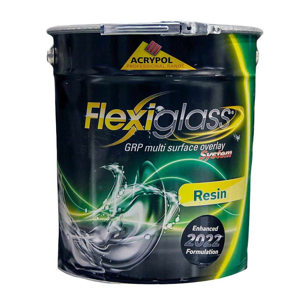 Product image for Acrypol Flexiglass Multi Surface Overlay Resin 20kg