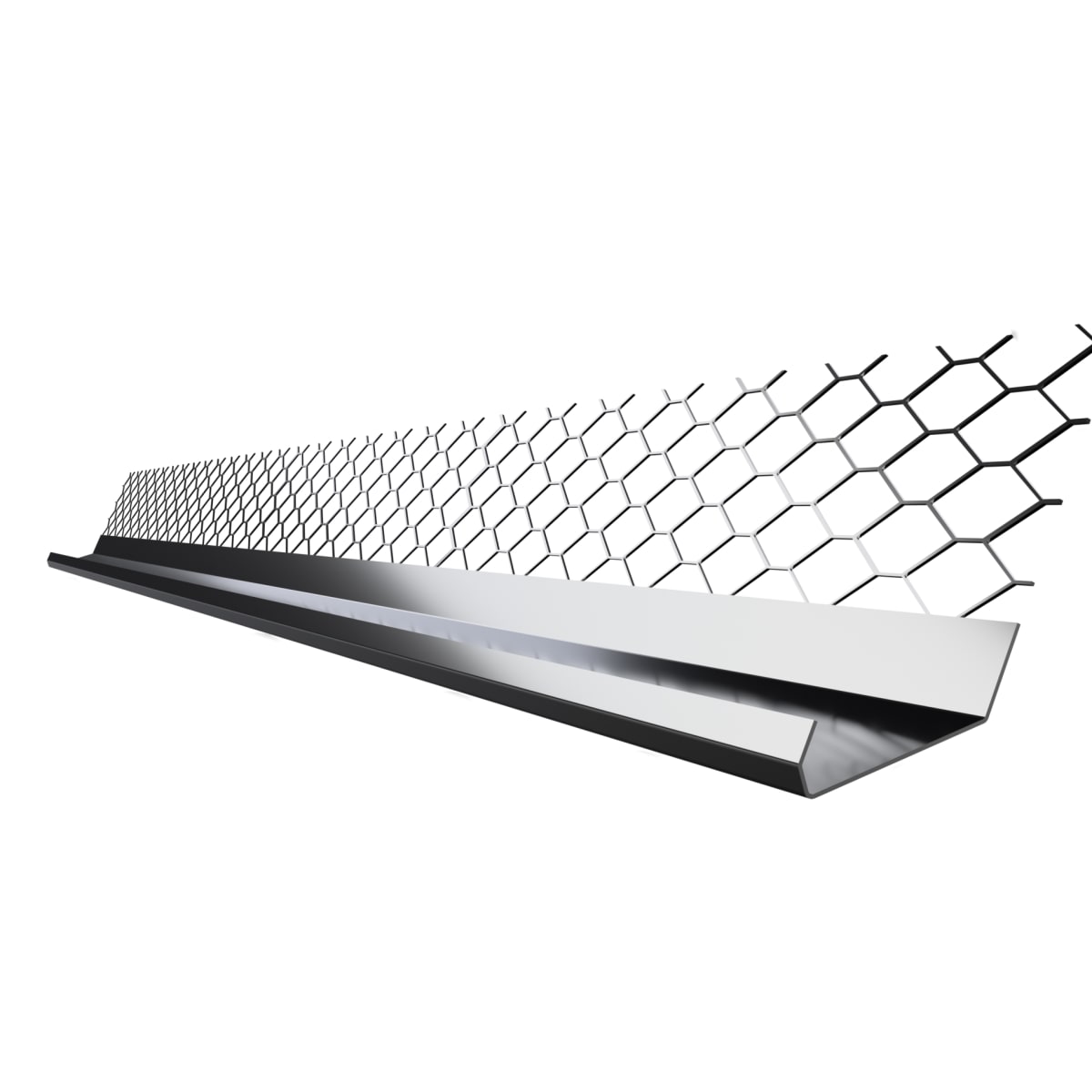 Product image for Simpson Strong-tie External Render Stop Bead 3m Stainless Steel