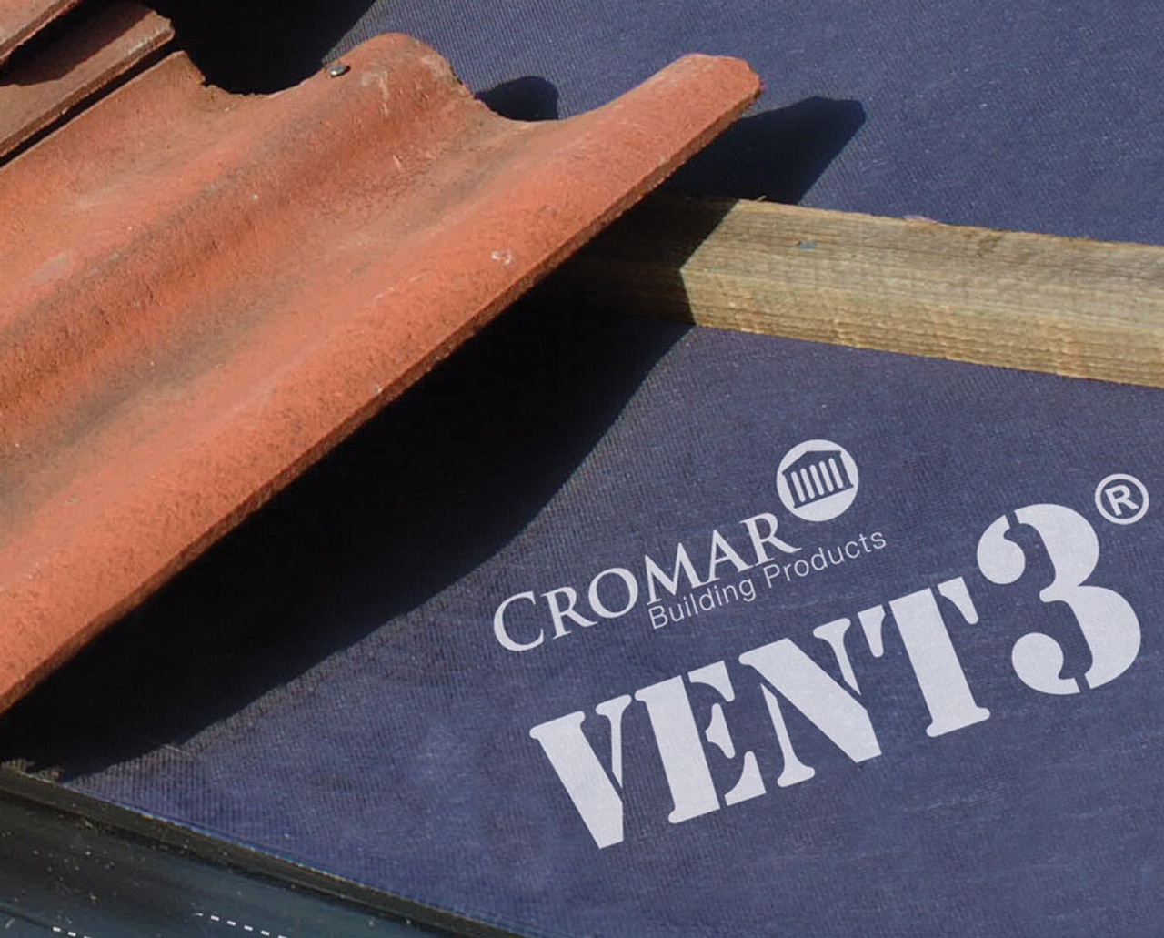 Product image for Cromar Vent3 1.5m x 50m 135g Breather Membrane