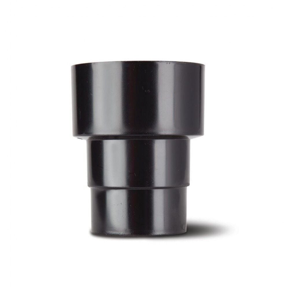 Product image for Round Downpipe Pipe Connector CI/AC Black 68mm