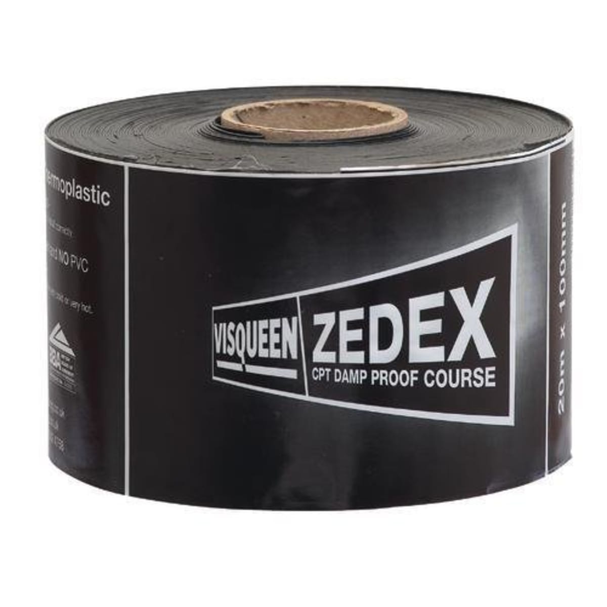Product image for Visqueen Zedex CPT High Performance DPC 20m X 450mm Black
