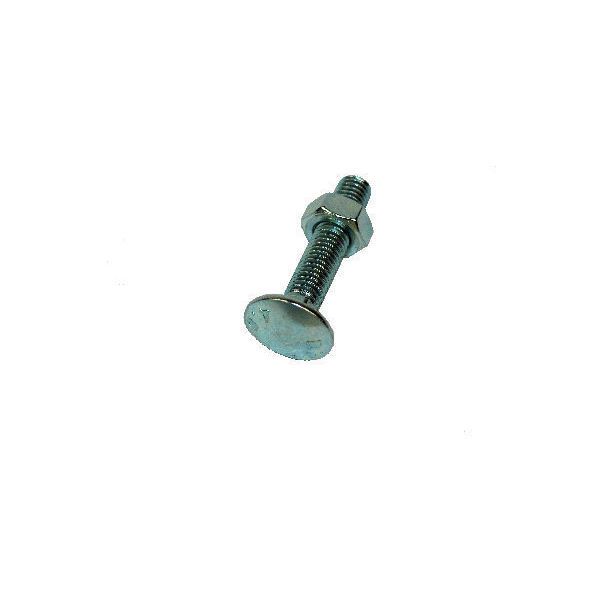 Product image for Cup Square Carriage Bolt & Nut BZP M12x220mm