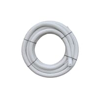 Product image for Osma Land Drain Single Socket Coil 25m x 80mm (L x Dia) White