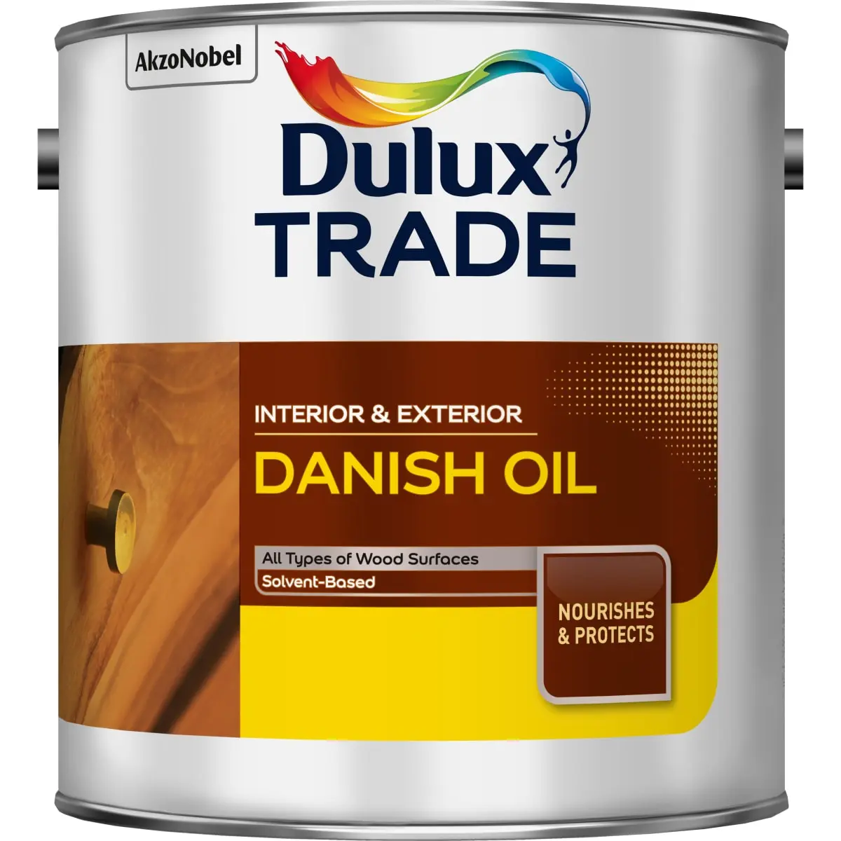 Product image for Dulux Trade Danish Oil 2.5 Litres Clear
