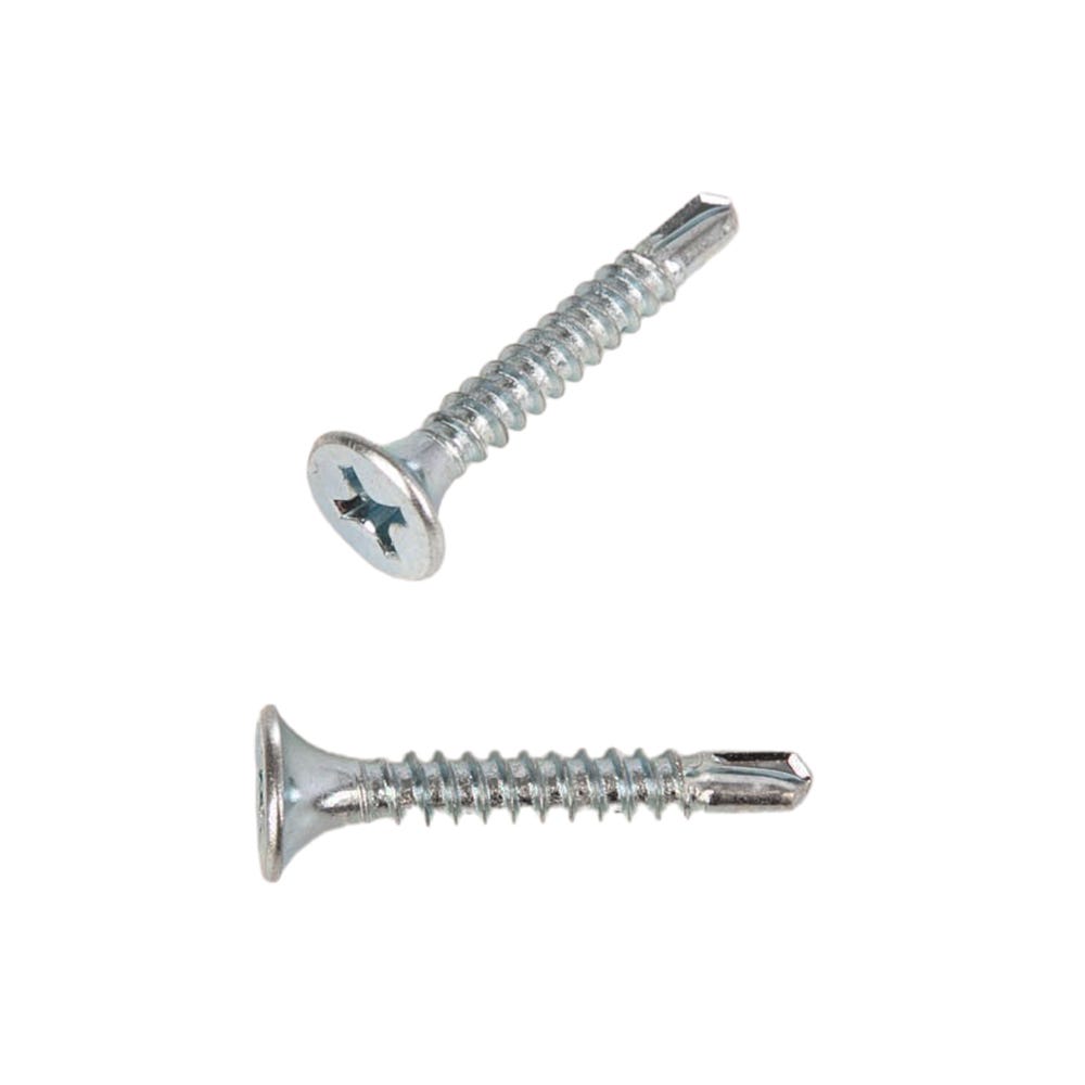 Product image for Speed Pro D4 3.5 X 25mm Self-drilling Drywall Screws Bright Zinc Plated Box Of 1000