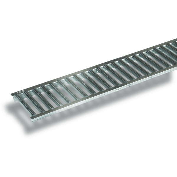 Image of ACO Raindrain Grating Cover Galvanised Steel 1mtr