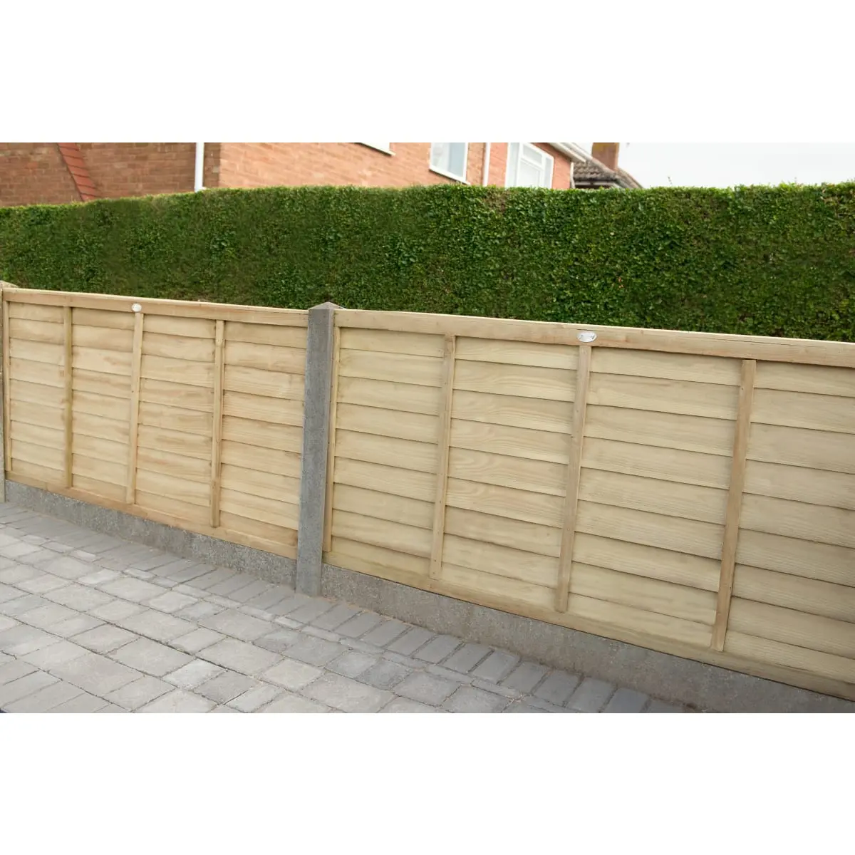 Product image for Forest Pressure Treated Superlap Fence Panel 1.83m X 0.91m