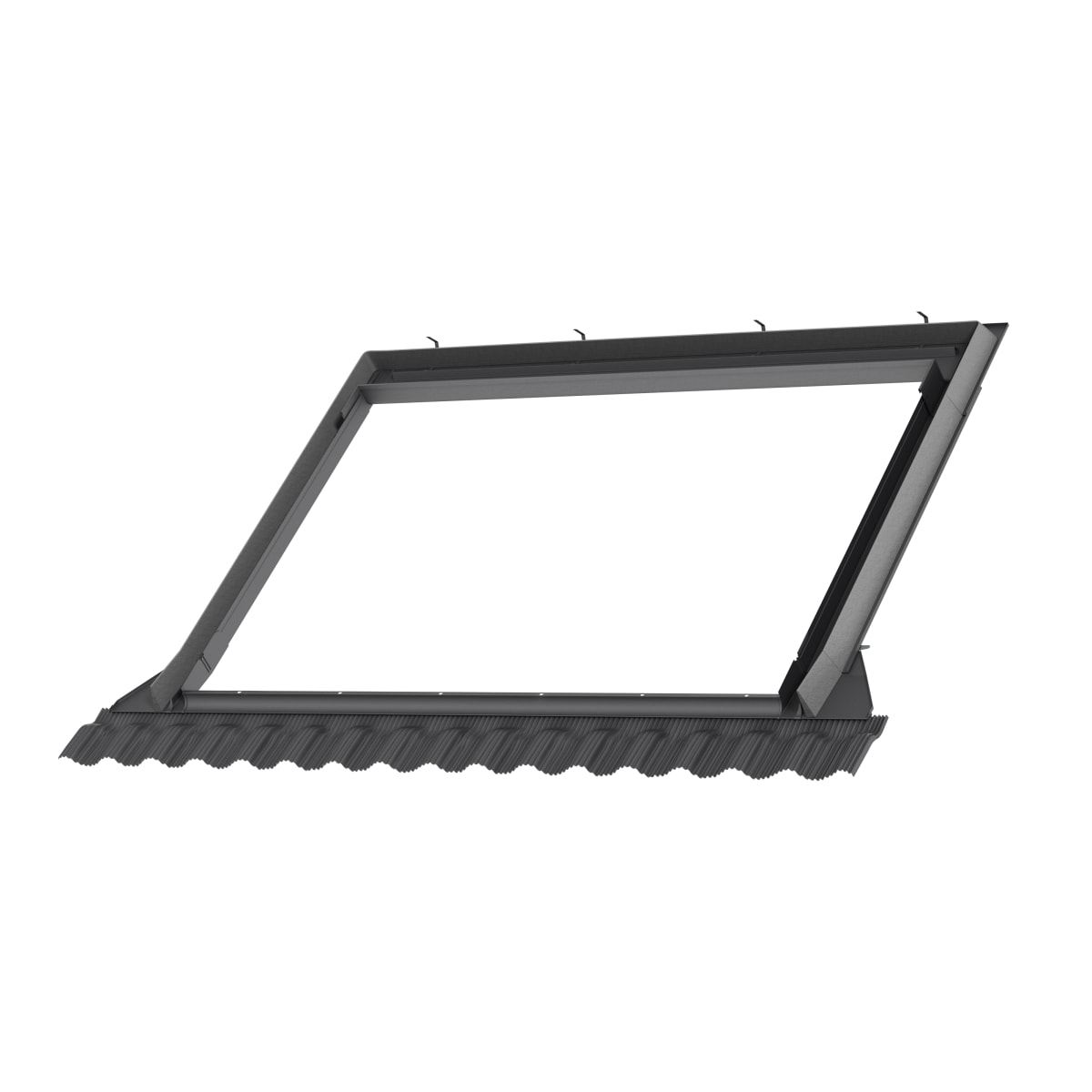 Product image for VELUX EDWS FFKF08 2000 Tile Flashing 3-in-1 Including BDX And BFX Collars
