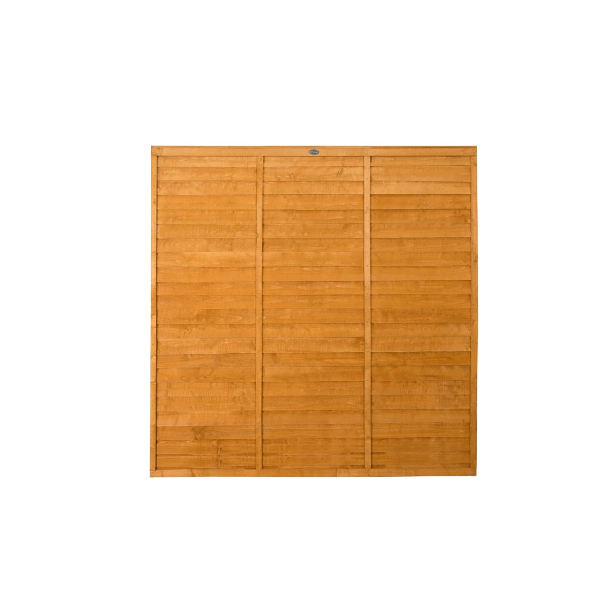 Product image for Forest Dip Treated Trade Lap Fence Panel 1.83 X 1.83m