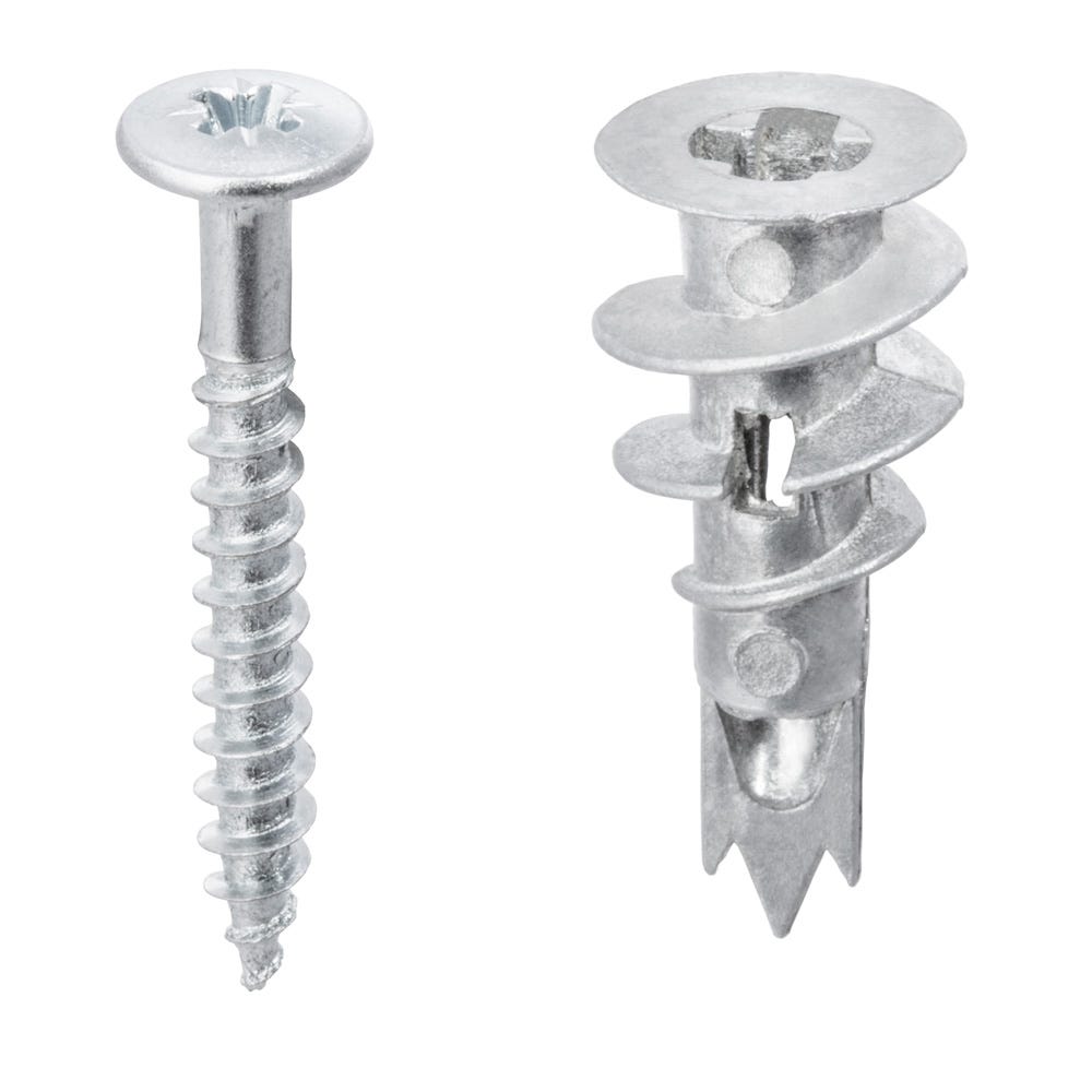 Product image for Fischer Self-drive Metal Plasterboard Fixings Pack Of 50
