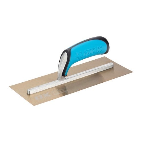 Product image for Ox Pro 114 x 280mm Stainless Steel Plasterers Trowel OX-P011011
