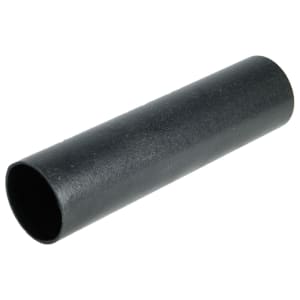 Product image for FloPlast Black Cast iron effect Round Downpipe (L)2.5m (Dia)68mm, Pack of 6