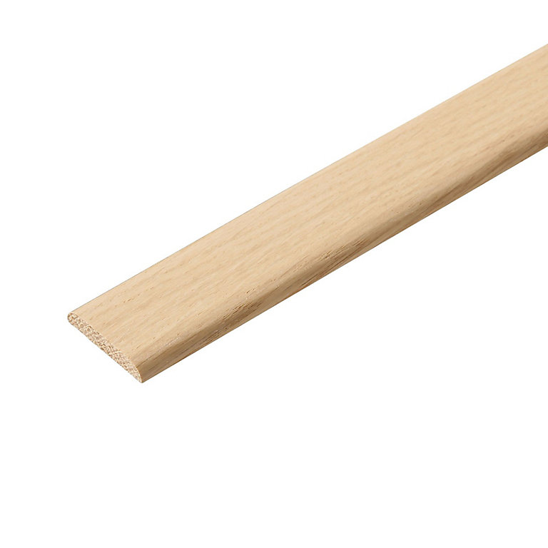 Product image for Cheshire D Shape Moulding Light Hardwood 6x34x2400mm