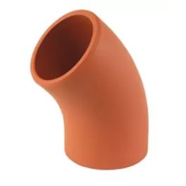 Product image for Hepworth Supersleve 45° Bend Plain Ended 150mm