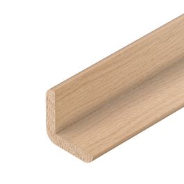 Product image for Cheshire Angle Cushion Corner Moulding Oak 35x35x2400mm
