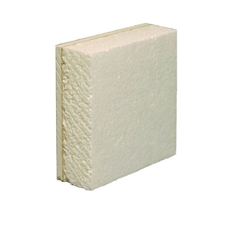 Product image for British Gypsum Gyproc Thermaline Basic Plasterboard Tapered Edge 2400mm X 1200mm X 22mm (2.88m²/ Sheet)