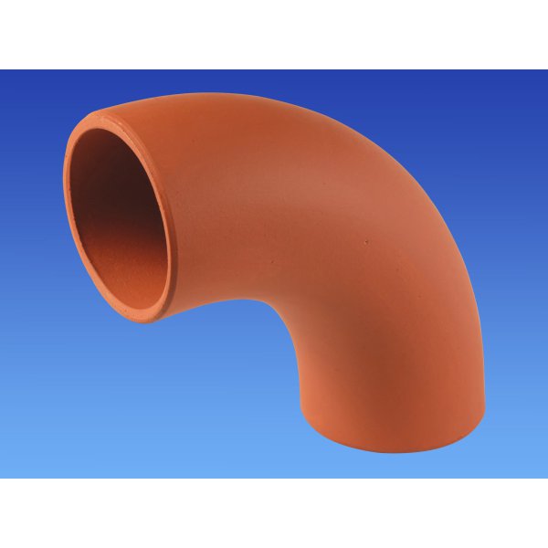 Product image for Hepworth Supersleve 90° Bend Plain Ended 150mm