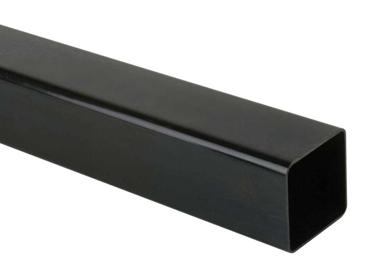 Product image for Brett Martin BR503B 65mm x 4m Plain End Square Downpipe Black