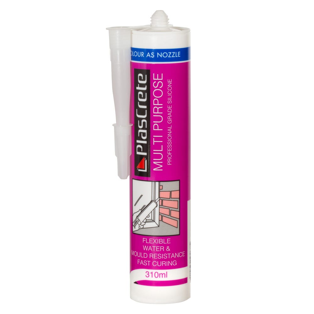Product image for Plascrete Multi Purpose Silicone Clear 310ml