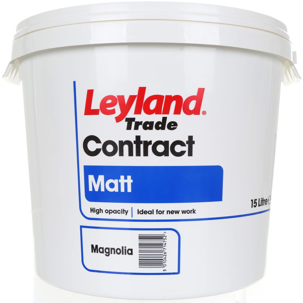 Image of Leyland Trade Contract Matt Magnolia 15L